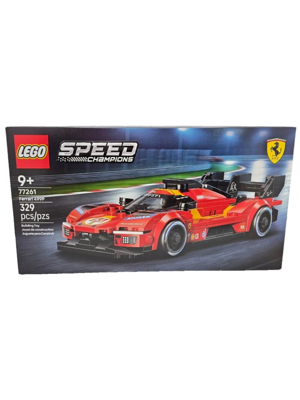 LEGO Speed Champions Ferrari 499P 77261 329pc Race Car 2026 New Sealed